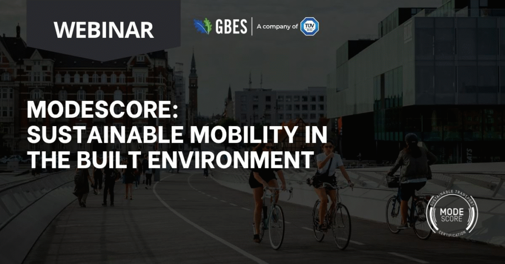 Modescore Logo ModeScore: Sustainable Mobility in the Built Environment – GBES University